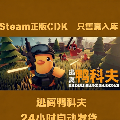 逃离鸭科夫 Escape from Duckov Steam国区正版KEY 激活码CDKEY