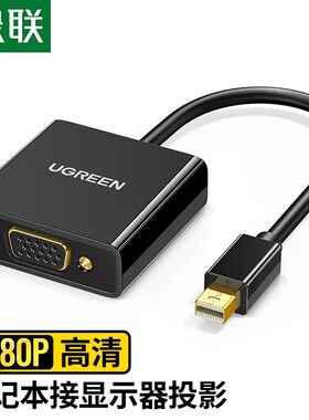 Ugreen Minidp to VGA converter head适用苹果微软Surface MD113