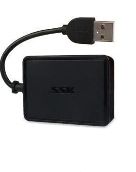 SSK/飚王 SHU200高速电脑拓展集线器USB分线器HUB一拖四4口笔记本