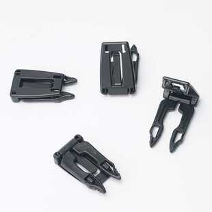 户外背包织带夹扣收纳配件尾夹一寸夹扣连接扣登山扣拆装附件
