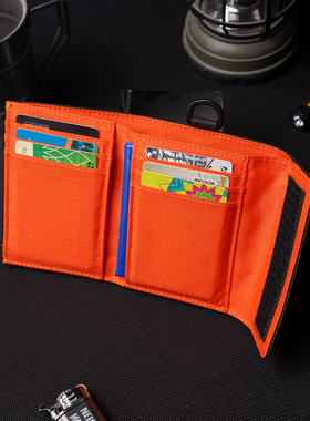 DOOMGEAR三折钱包机能卡包男多功能零钱包硬币包考杜拉XPAC大力马