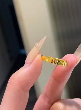 马年本命年马上有钱情侣指环