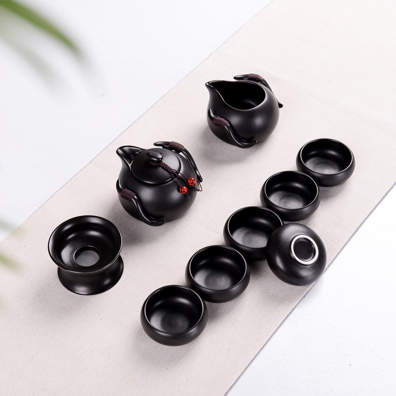 齐全功夫茶具小清新定窑中式家用