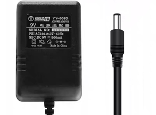 美得理DD536 电子琴电源适配器 充电器电源线 9v500mA
