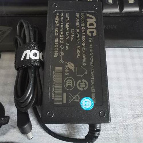 适用艾德蒙 MS-Z5000R120-060B0-Q AOC一体机电源适配器 12V5.0A