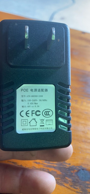 适用于 ATN-480300-2358 POE 电源适配器 48v0.3A监控POE供电模块