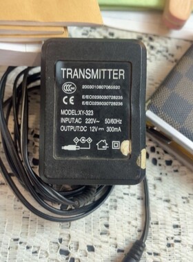 适用于 XY-323电源适配器 充电器 电源线 DC12v300ma 500mA