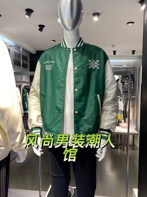 JD1210439G流行立领gxg.jeans男装2022秋新款棒球服夹克外套薄款