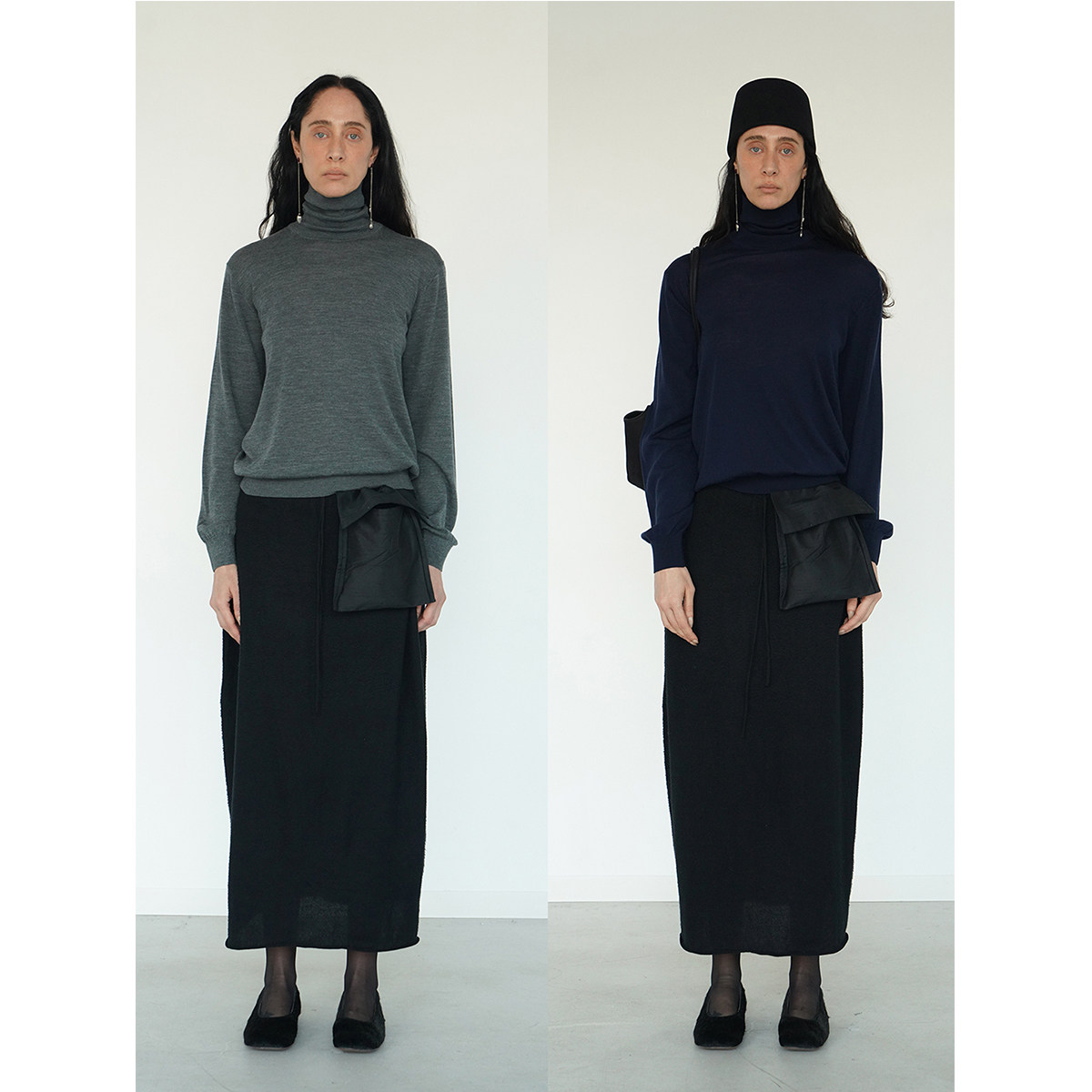 ABow2025柔软会呼吸高领针织衫