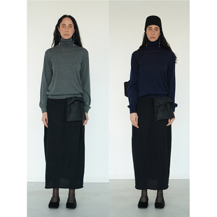 Bow2025 高领针织衫 「深冬」德国扬子纱超细羊毛 会呼吸 柔软