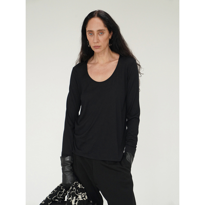 ABow2025羊绒基础百搭长袖打底衫