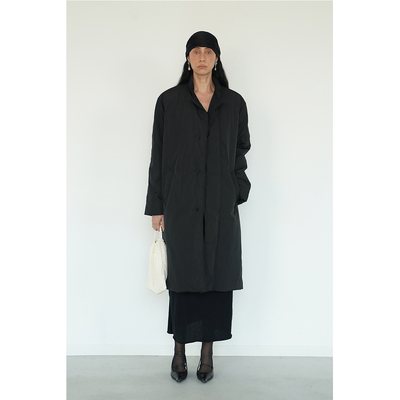 ABow2025中式立领棉羊绒长棉服