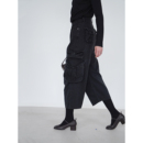 Bow 套色九分牛仔裤 2025 10口袋鼓包工装 「冬」100水洗斜纹棉