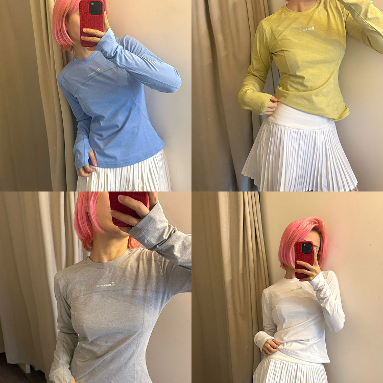 好看max自留款休闲运动速干长袖