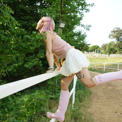 高筒雨靴春秋防滑防水时尚雨鞋