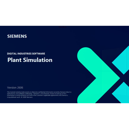 Plant Simulation 2504，2606(支持AI)