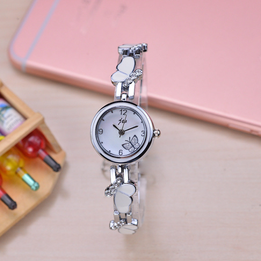 镶钻百搭风学生女士表