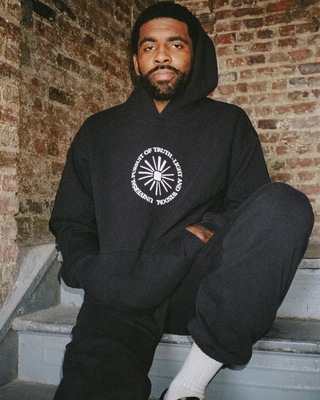 凯里欧文回归同款卫衣连帽衫篮网德鲁大叔中国行11号德鲁大叔长袖