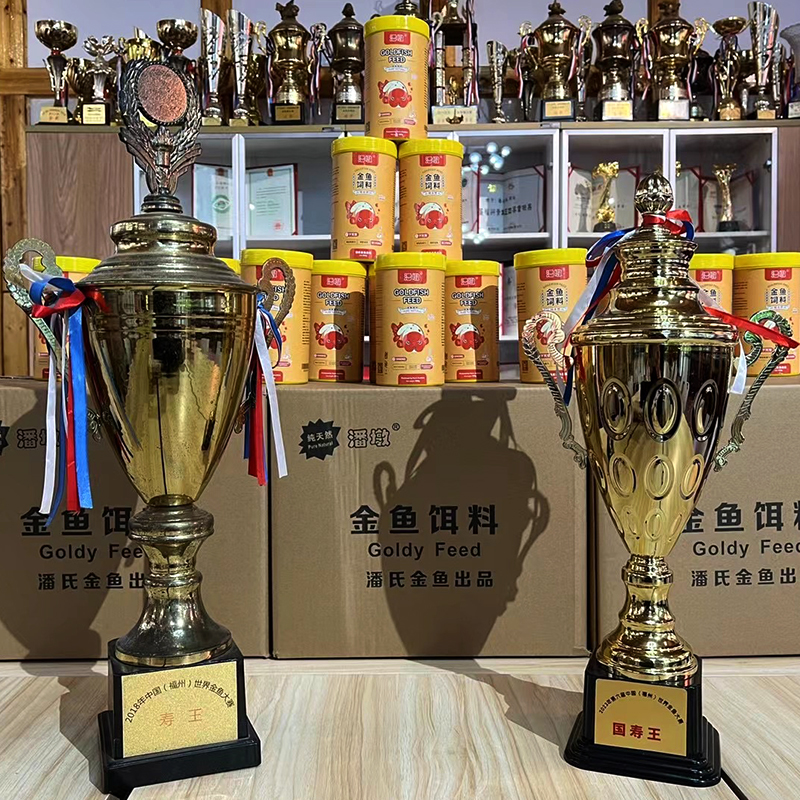 观赏鱼饲料潘氏兰寿泰狮专用高蛋白下沉发头增肥增艳潘墩金鱼鱼粮