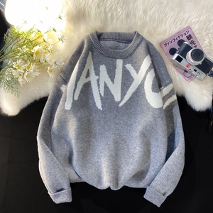 中性风M602-P60风毛衣男宽松韩版潮流个性ins港风针织衫外套潮牌,男装针织衫/毛衣,电商D310（原电商305）