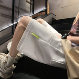 现货52227-P39裤子男夏季港风潮牌休闲宽松百搭五分中裤运动，男装休闲裤，电商D310（原电商305）