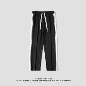 DK783-P55裤子男士高街运动裤宽松直筒百搭阔腿休闲长裤图片