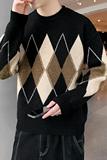 76618-P60毛衣男士潮流韩版宽松针织衫港风百搭慵懒风外套，男装针织衫/毛衣，电商D310（原电商305）