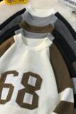M876-P55毛衣男冬款加厚内搭打底针织衫潮牌复古大码慵懒风，男装针织衫/毛衣，电商D310（原电商305）