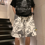 5030-P38休闲短裤男夏季薄款潮牌运动中裤潮流宽松裤子港风，男装休闲裤，电商D310（原电商305）