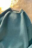 Y601-P55撞色圆领毛衣男秋冬宽松生套头针织衫，男装针织衫/毛衣，电商D310（原电商305）