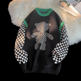 Y613-P60软糯假两件毛衣男学生韩版潮流设计感针织衣冬，男装针织衫/毛衣，电商D310（原电商305）