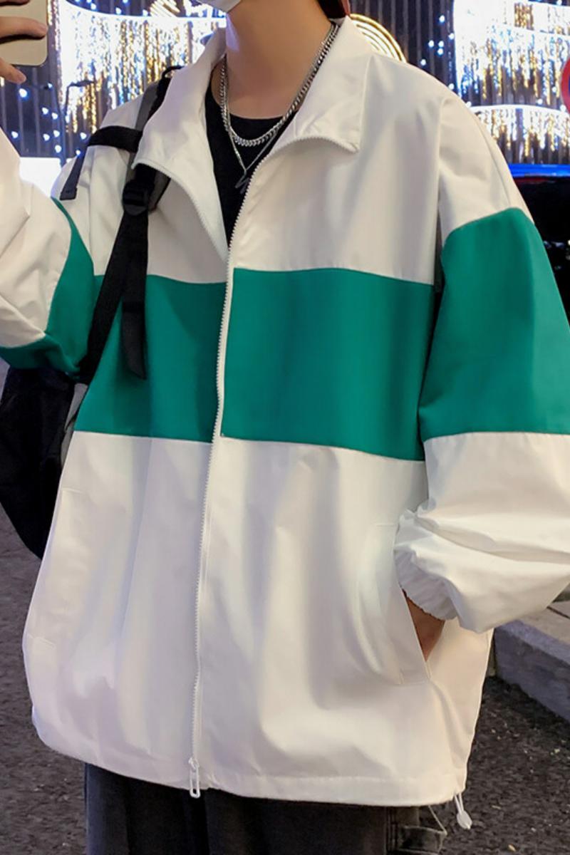 JK651-P75潮牌夹克男韩版潮流宽松休闲百搭连帽外套港风时尚大码,男装夹克,电商D310（原电商305）