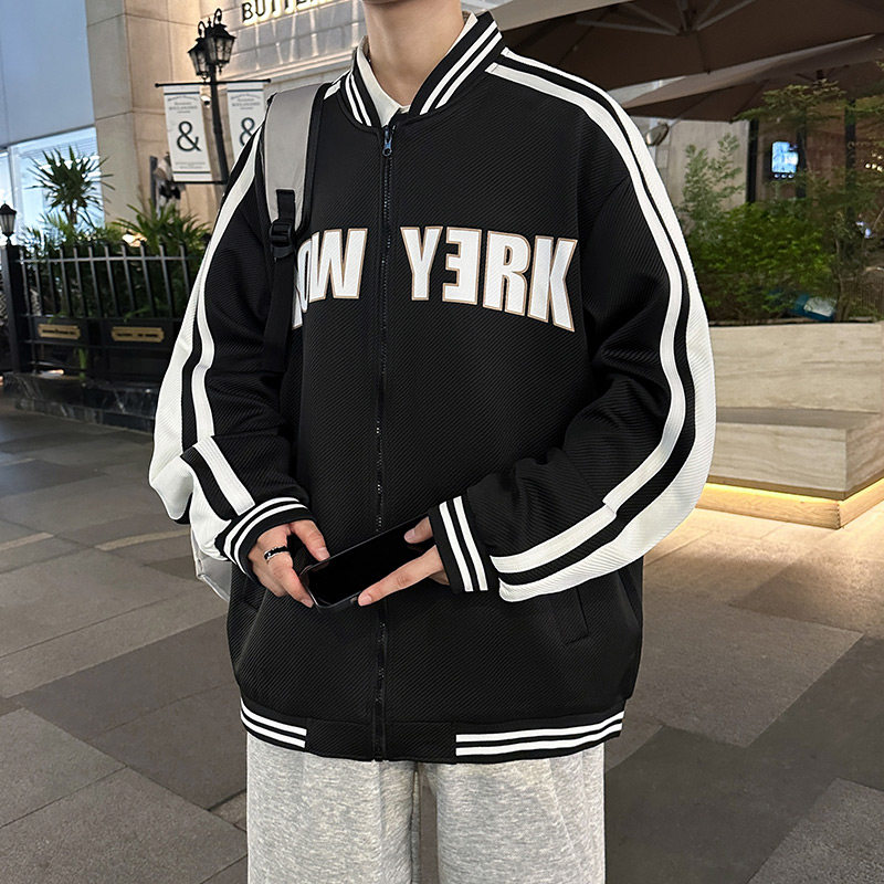 83095-P65男款夏季运动潮牌薄男士服冲锋衣夹克春秋季外套男图片