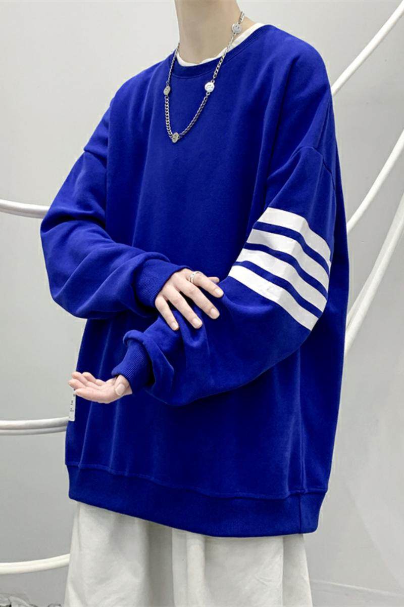 中性风81514卫衣男春季大码宽松衣服男装ins潮流圆领外套春秋,男装卫衣,电商D310（原电商305）