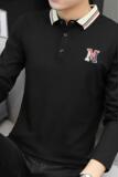 6630秋季长袖T恤男士翻领男装休闲纯棉秋有领polo衫潮流，男装卫衣，电商D310（原电商305）