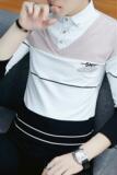 灰沙发8825-P50秋衣男士长袖t恤纯棉青年翻领polo衫打底衫男小衫，男装卫衣，电商D310（原电商305）