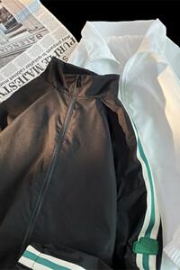 JK502-P65夹克男士秋季新款潮牌ins美式棒球服宽松情侣港风外套图片