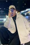 JK806-P68男女春秋季潮流宽松拉链立领港风潮牌休闲外套，男装夹克，电商D310（原电商305）