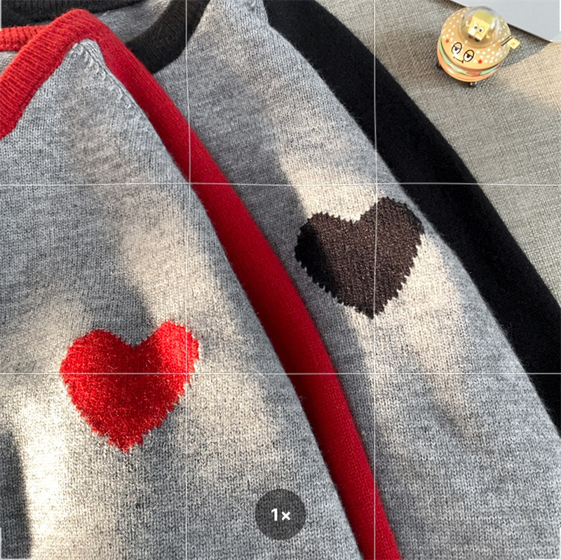 M815-P55日系复古高领毛衣男秋冬潮流roora情侣装宽松针织衫，男装针织衫/毛衣，电商D310（原电商305）