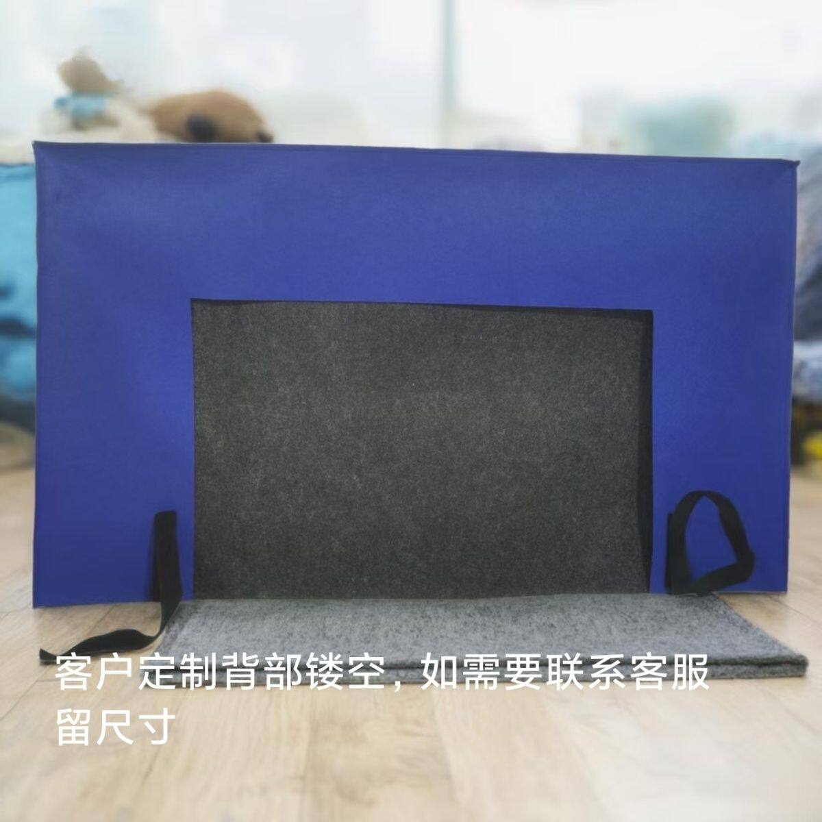 毛毡电视防尘防刮罩大容量盖布三面全包围搬家定制电脑防尘罩包围