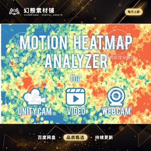 Unity Motion Heatmap Analyzer 1.0 热成像分析插件 包更新