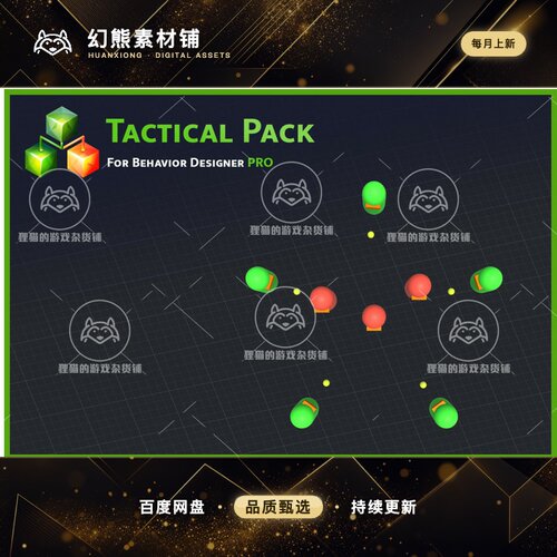Unity Tactical Pack for Behavior Designer Pro 2.0.6 包更新
