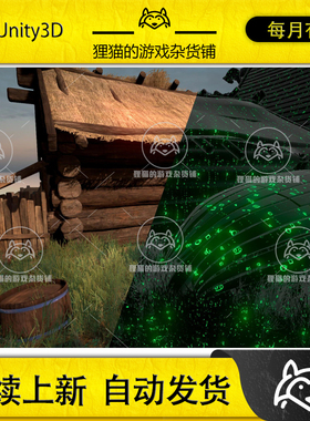 Unity Matrix Shaders System 1.2 包更新 浮点着色器特效系统