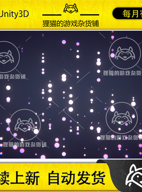 Unity Particle Backgrounds 粒子特效背景素材 1.0