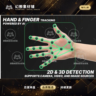 Unity Hand  Finger Tracking Windows 1.2 包更手部手指追踪插件