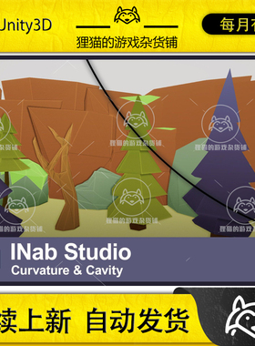 Unity Toon Detailer Cavity  Contours 2.1 包更新 风格化插件