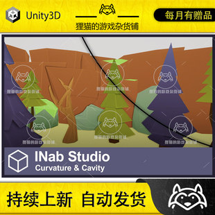 Unity Toon Detailer Cavity Contours 2.1 包更新 风格化插件