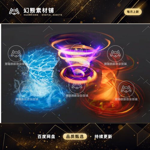 Unity Stylized Tornado and Whirlwind Magic VFX 1.2 龙卷风
