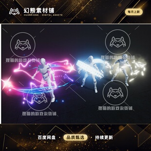 Unity 最新版 Character Auras 2 1.0 角色周身环绕魔法光环特效
