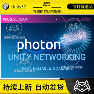Unity Photon PUN Classic 网络通讯插件 1.105